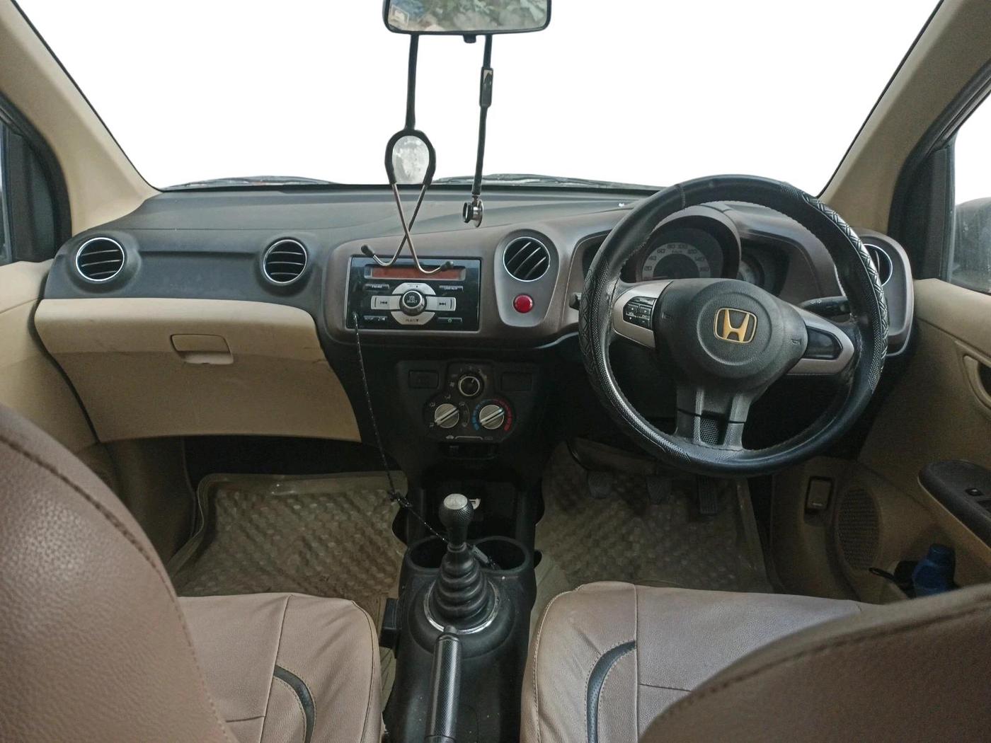 2012 Honda Brio S MT, Petrol, Manual, 96,746 km, interior
