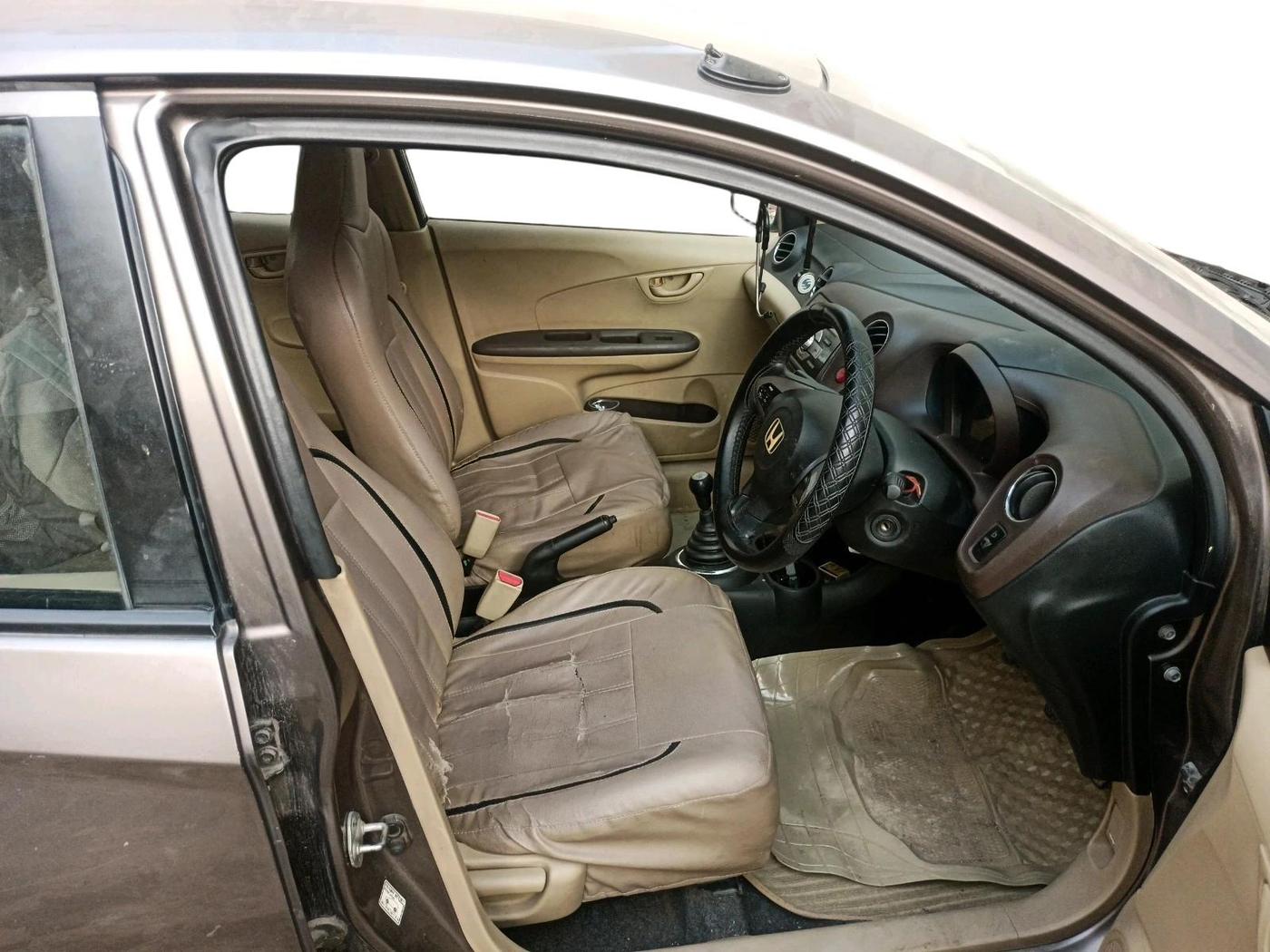 2012 Honda Brio S MT, Petrol, Manual, 96,746 km, interior