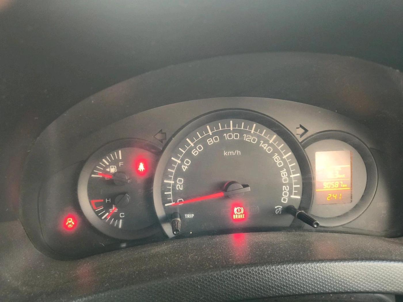 2017 Maruti Swift LXI (O), Petrol, Manual, 90,587 km, interior