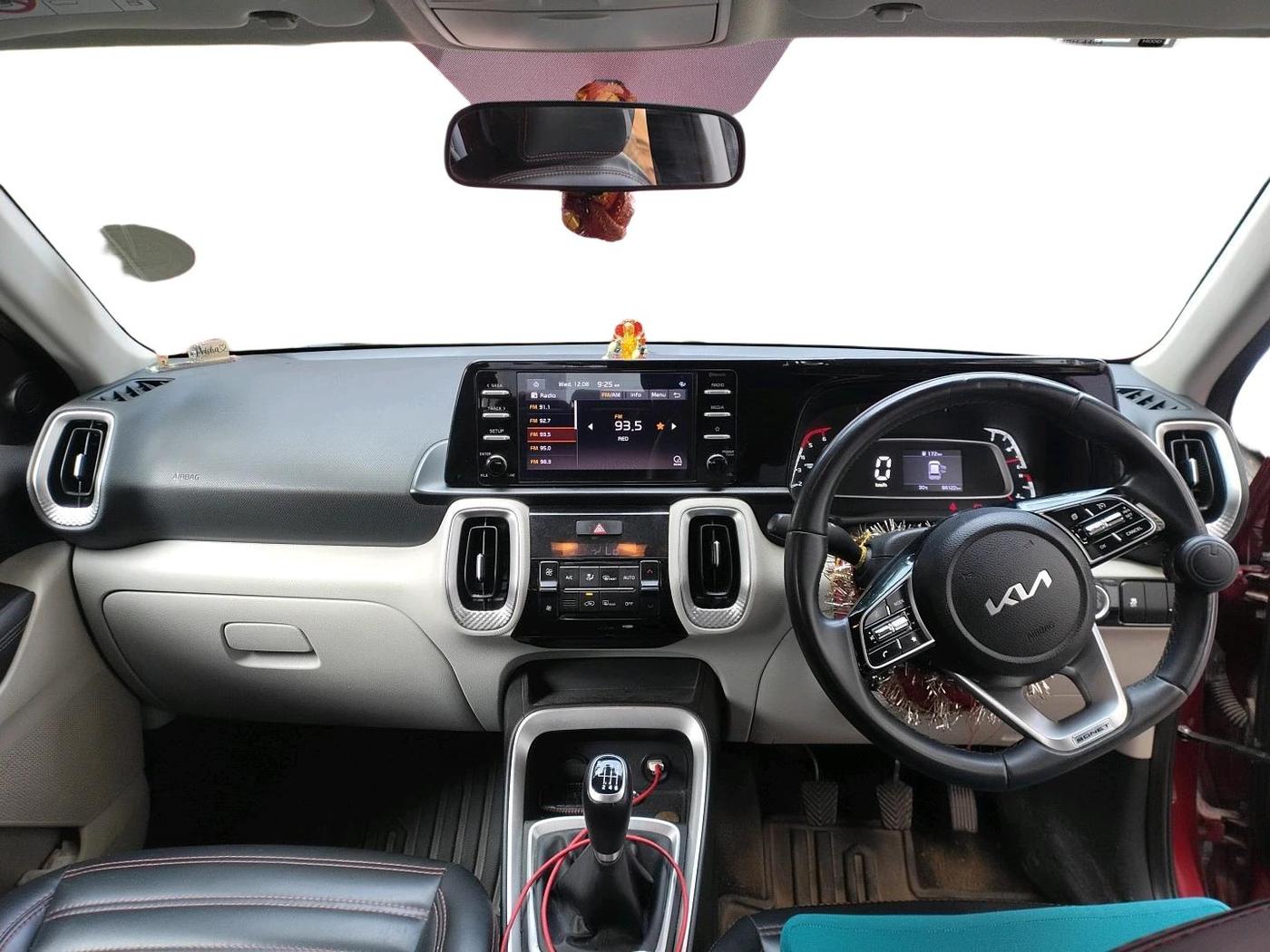 2021 KIA SONET HTX 1.5, Diesel, Manual, 84,125 km, interior