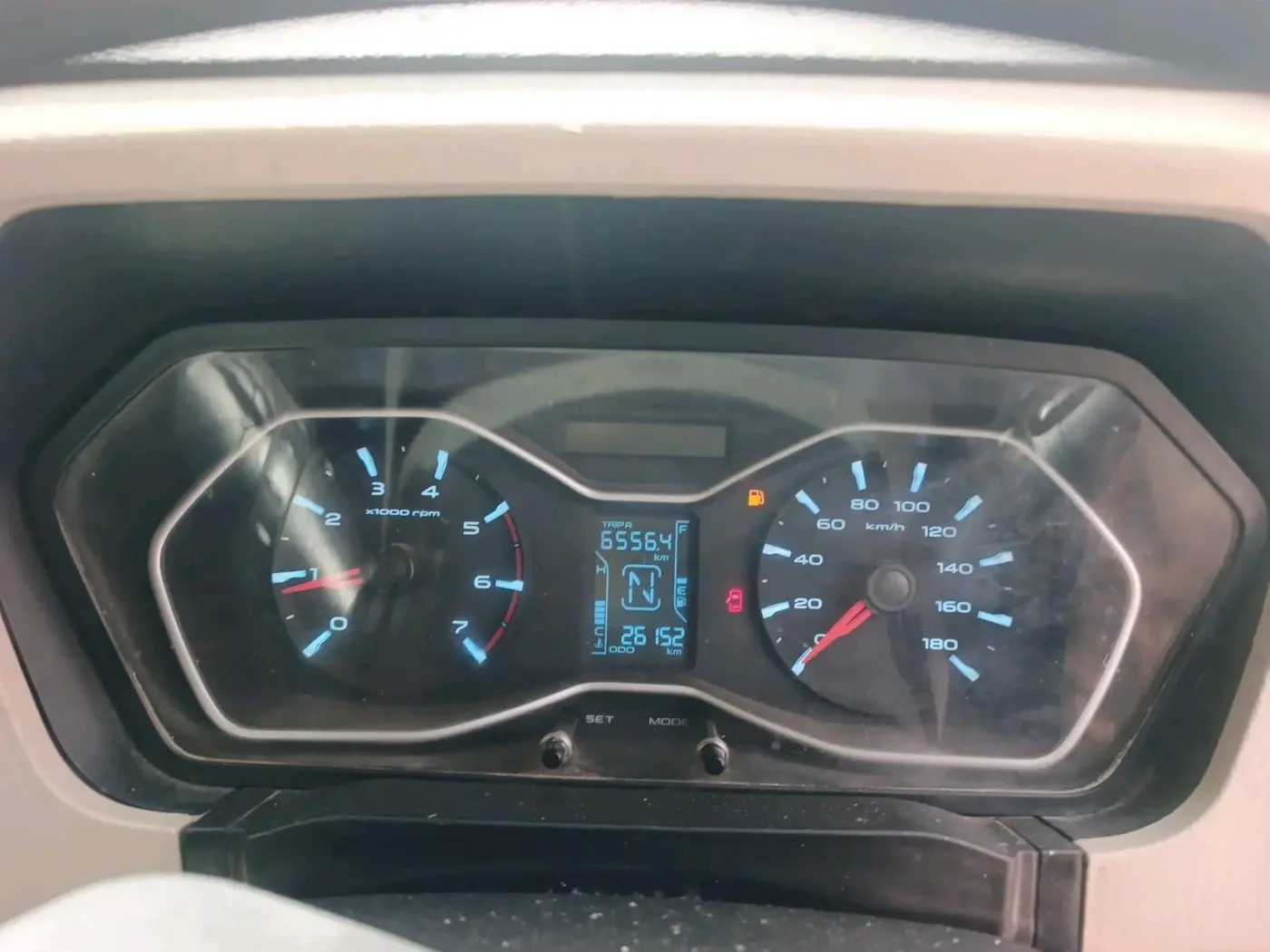 2024 Mahindra SCORPIO CLASSIC S 7STR, Diesel, Manual, 26,152 km, interior