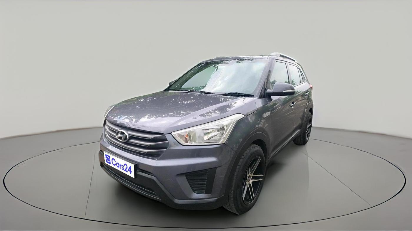 2017 Hyundai Creta E 1.6 PETROL, Petrol, Manual, 99,998 km, exterior