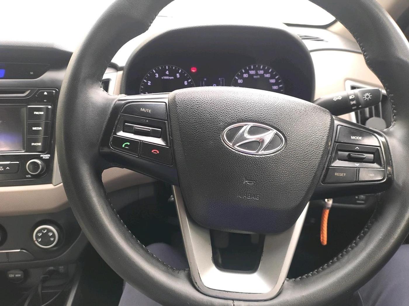 2017 Hyundai Creta E 1.6 PETROL, Petrol, Manual, 99,998 km, interior