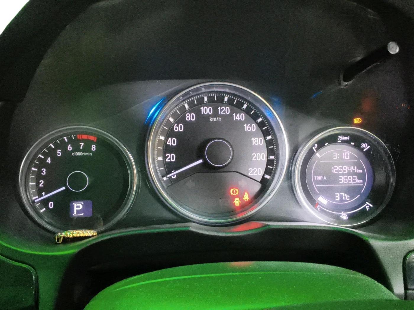 2018 Honda City 1.5L I-VTEC ZX CVT, CNG, Automatic, 1,25,944 km, interior