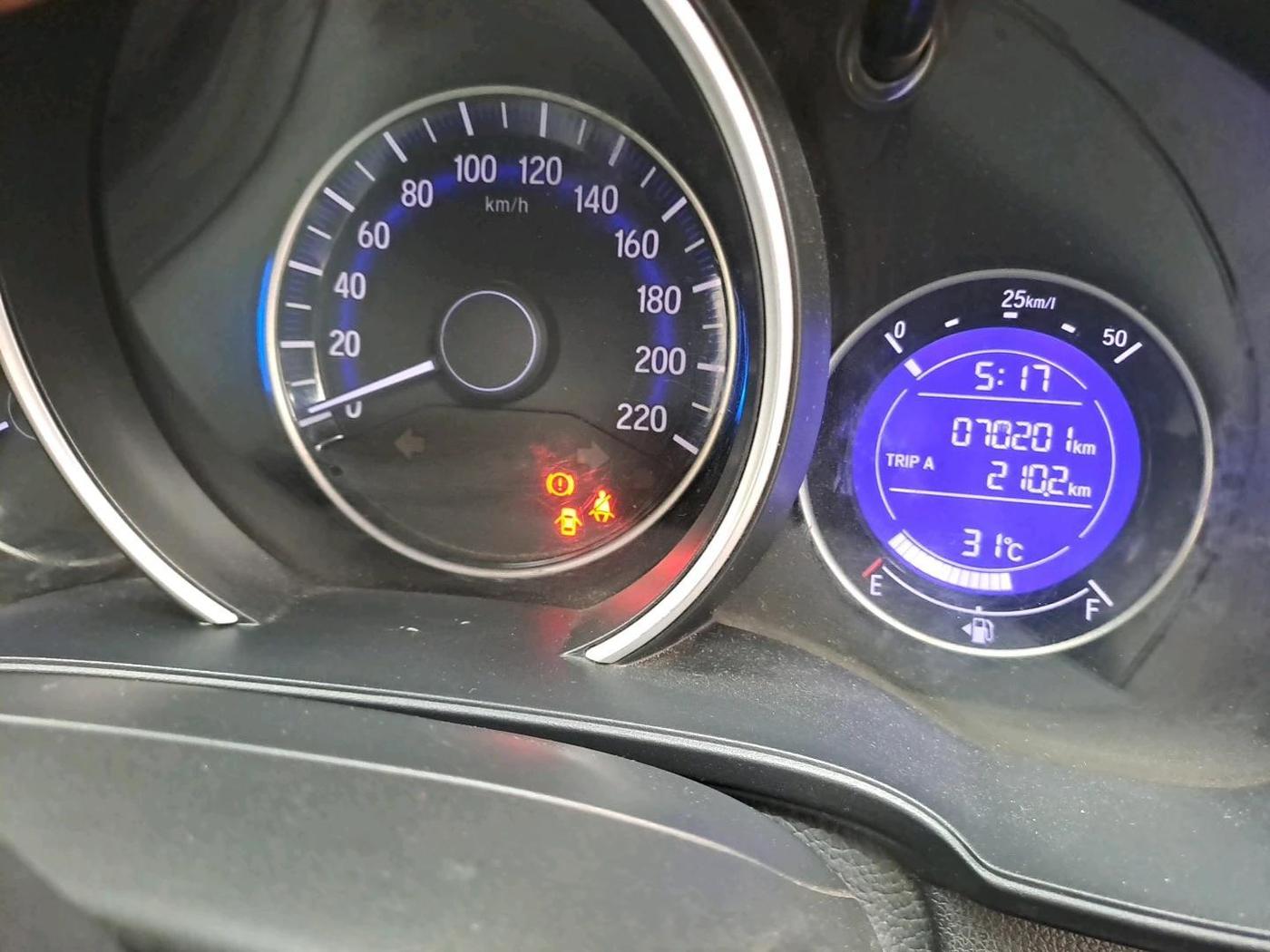 2019 Honda WR-V 1.2L I-VTEC VX MT, Petrol, Manual, 70,201 km, interior