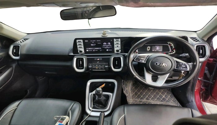 2021 KIA SONET HTK PLUS 1.0 IMT, Petrol, Manual, 87,395 km, interior