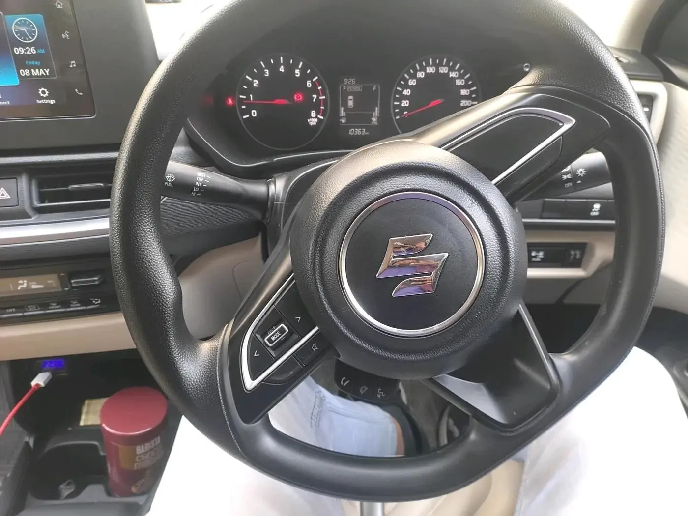 2025 Maruti Dzire VXi CNG, CNG, Manual, 10,363 km, interior
