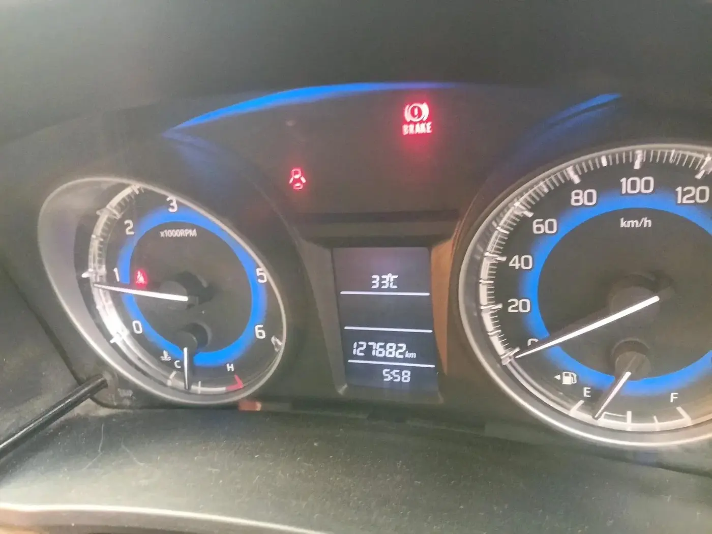 2017 Maruti Baleno DELTA DIESEL 1.3, Diesel, Manual, 1,27,682 km, interior