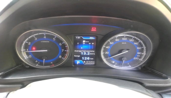 2017 Maruti Baleno ZETA CVT PETROL 1.2, Petrol, Automatic, 1,03,424 km, interior