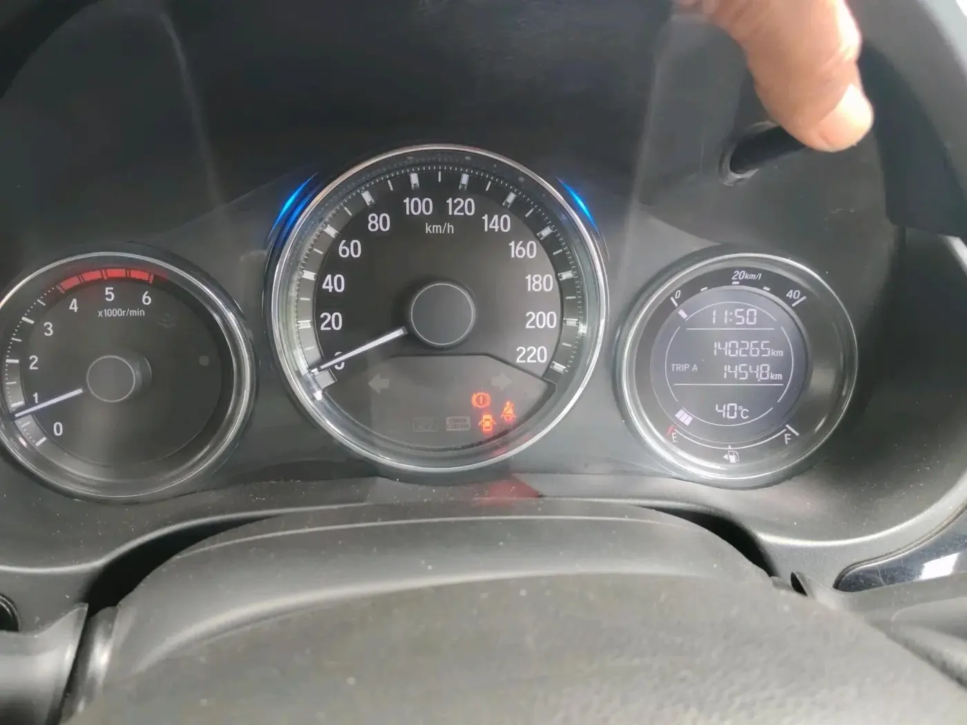 2017 Honda City 1.5L I-DTEC ZX, Diesel, Manual, 1,40,265 km, interior