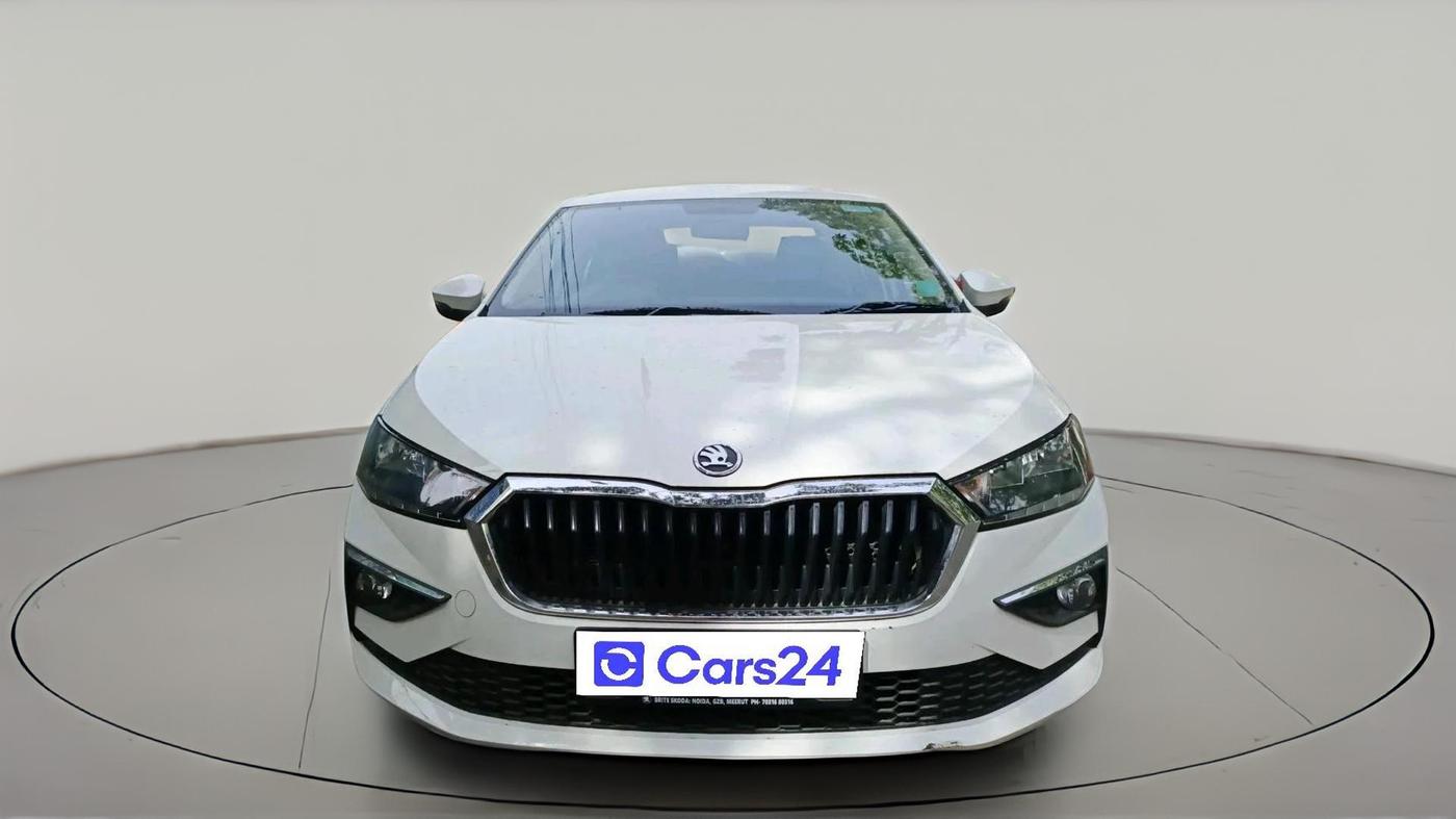 2022 Skoda SLAVIA AMBITION 1.0L TSI AT, Petrol, Automatic, 10,796 km, exterior