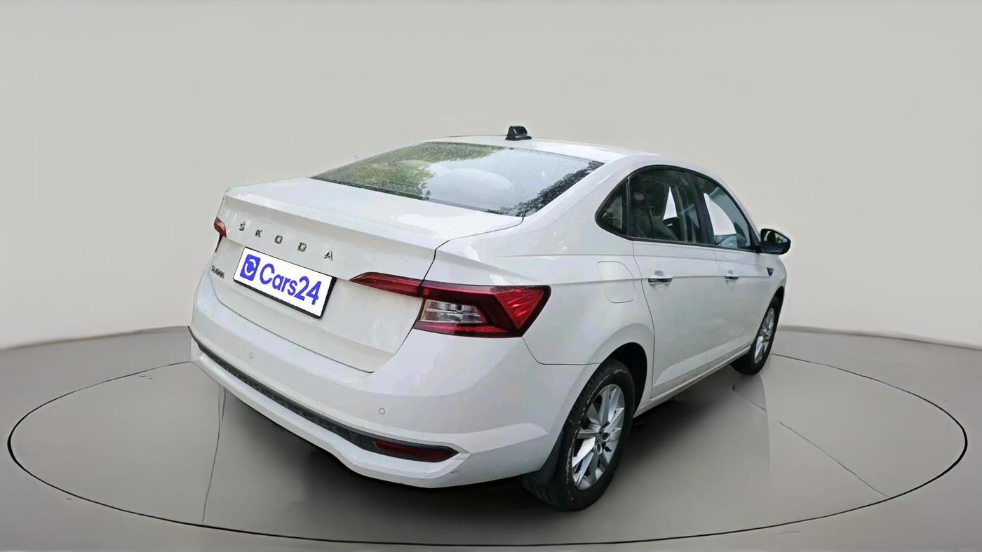 2022 Skoda SLAVIA AMBITION 1.0L TSI AT, Petrol, Automatic, 10,796 km, exterior