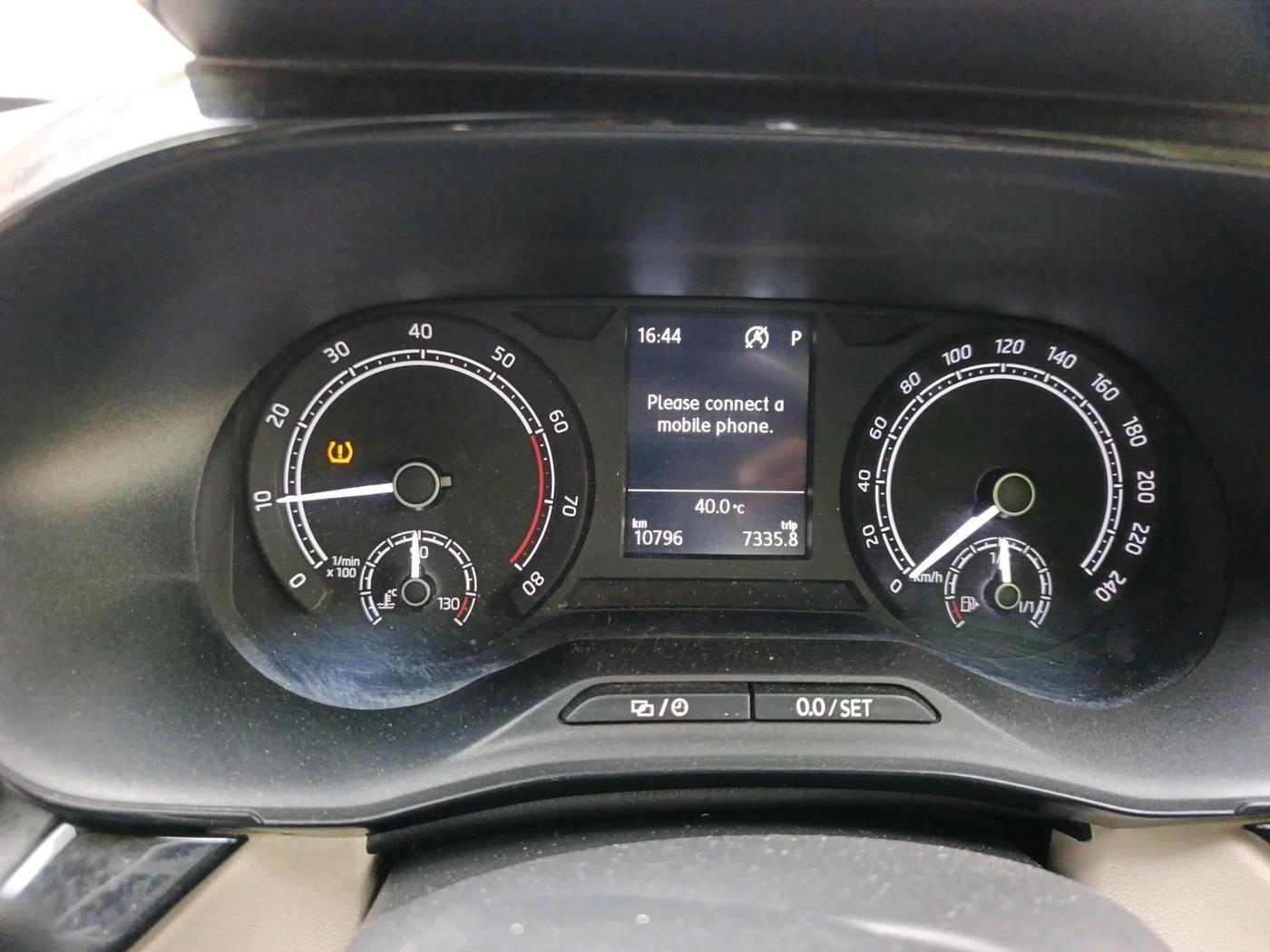 2022 Skoda SLAVIA AMBITION 1.0L TSI AT, Petrol, Automatic, 10,796 km, interior