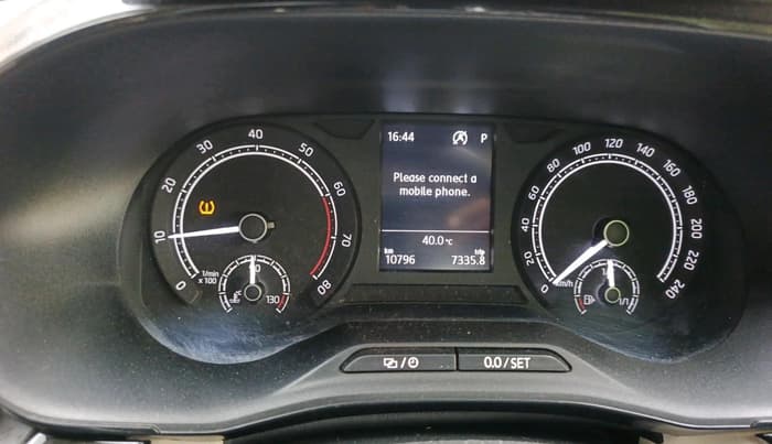 2022 Skoda SLAVIA AMBITION 1.0L TSI AT, Petrol, Automatic, 10,796 km, interior