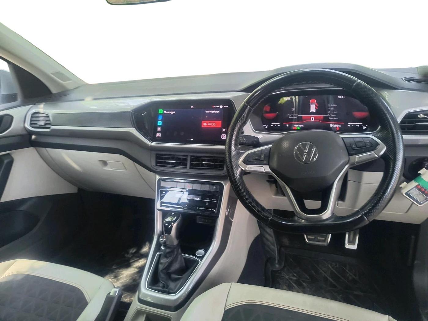 2022 Volkswagen TAIGUN GT PLUS 1.5 TSI DSG, Petrol, Automatic, 95,641 km, interior