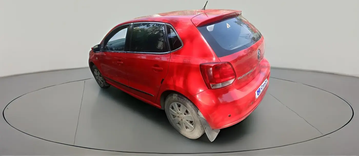 2012 Volkswagen Polo TRENDLINE 1.2L PETROL, Petrol, Manual, 1,37,354 km, exterior