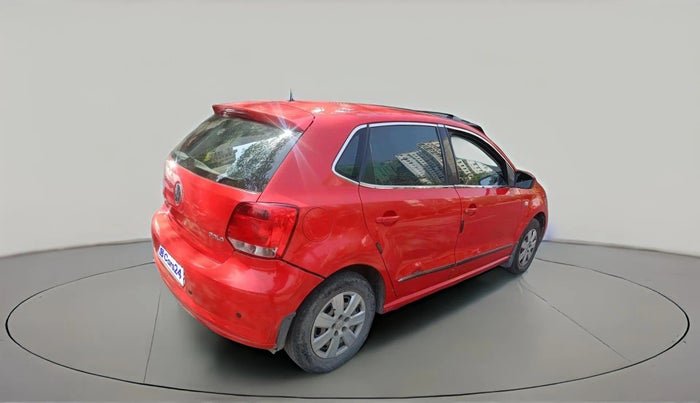 2012 Volkswagen Polo TRENDLINE 1.2L PETROL, Petrol, Manual, 1,37,354 km, exterior
