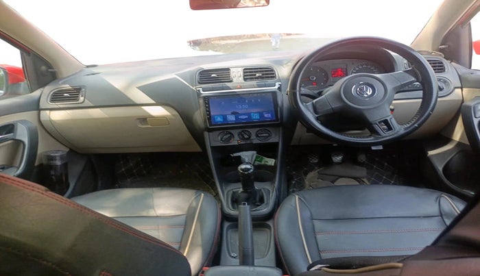 2012 Volkswagen Polo TRENDLINE 1.2L PETROL, Petrol, Manual, 1,37,354 km, interior