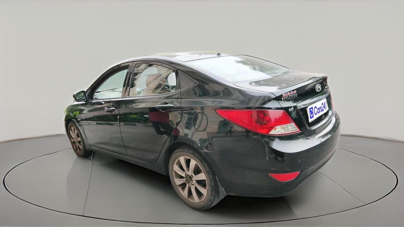 2012 Hyundai Verna FLUIDIC 1.6 VTVT SX, Petrol, Manual, 1,59,956 km, exterior