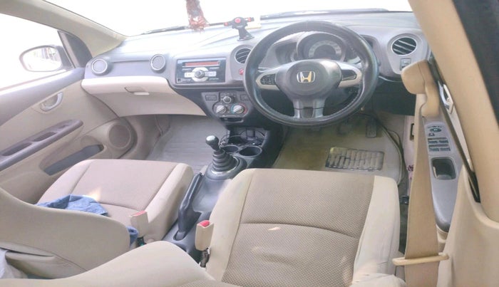 2012 Honda Brio V MT, Petrol, Manual, 99,159 km, interior