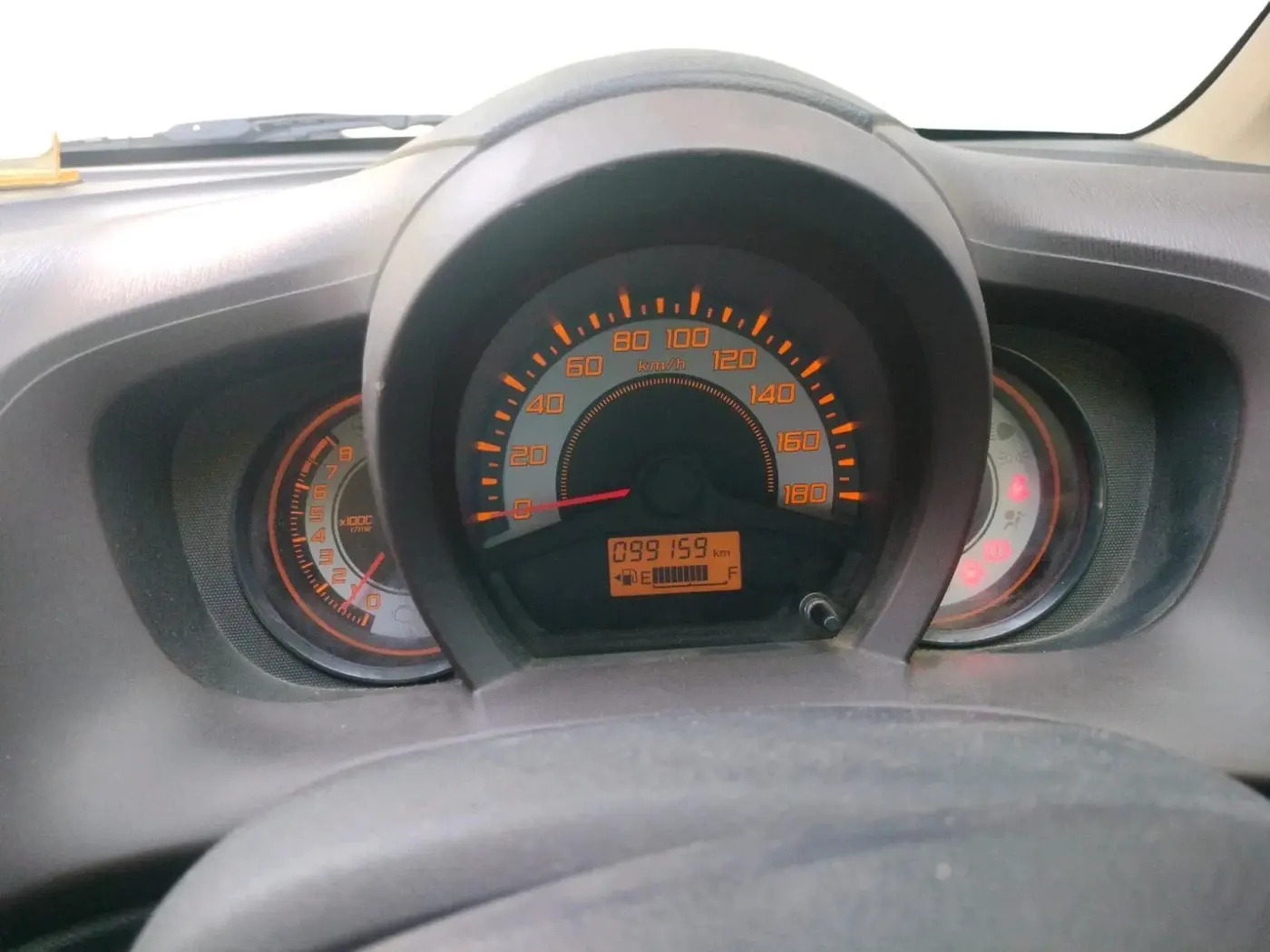 2012 Honda Brio V MT, Petrol, Manual, 99,159 km, interior