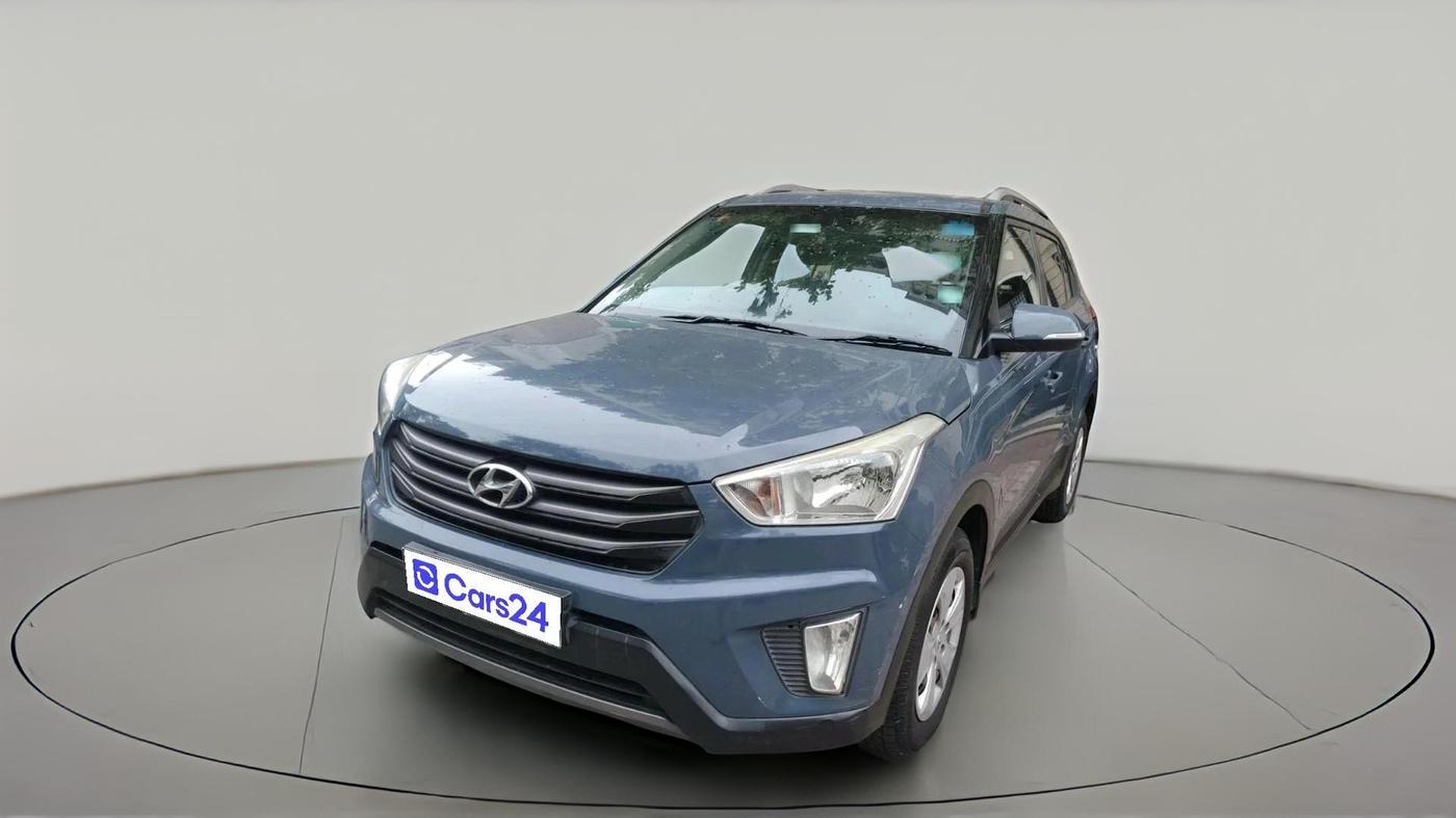 2016 Hyundai Creta S 1.6 PETROL, Petrol, Manual, 1,86,870 km, exterior