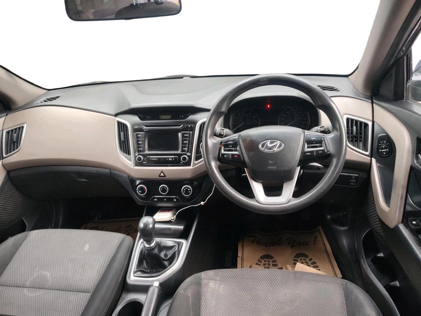 2016 Hyundai Creta S 1.6 PETROL, Petrol, Manual, 1,86,870 km, interior
