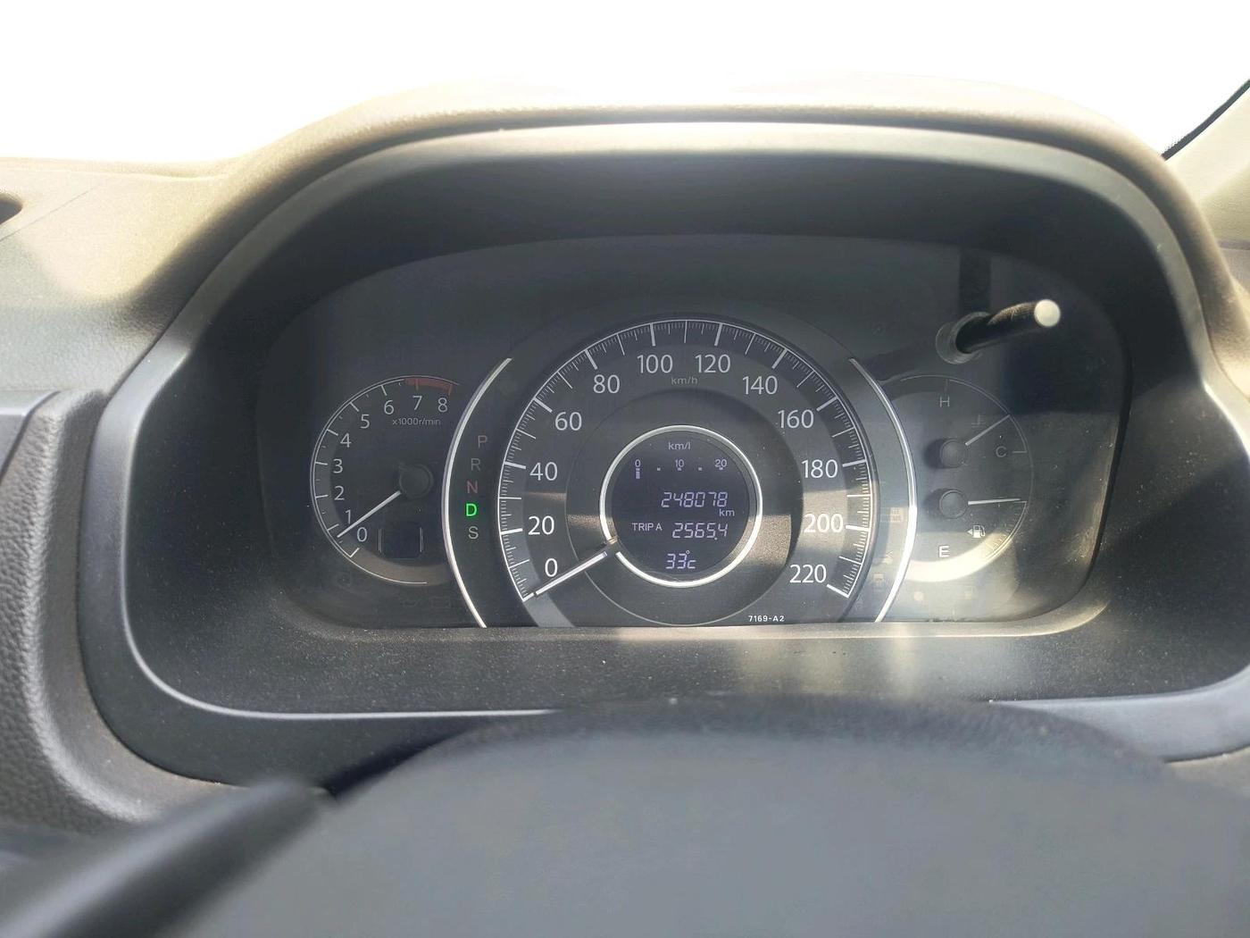 2016 Honda CRV 2.0L I-VTEC 2WD AT, Petrol, Automatic, 2,48,078 km, interior