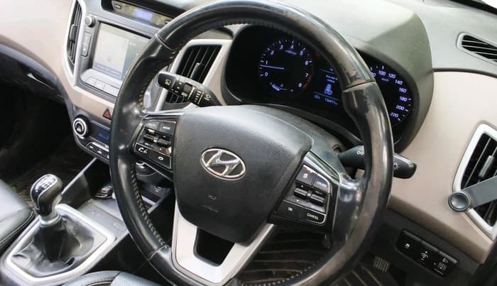 2018 Hyundai Creta SX (O) 1.6 PETROL, Petrol, Manual, 1,36,411 km, interior