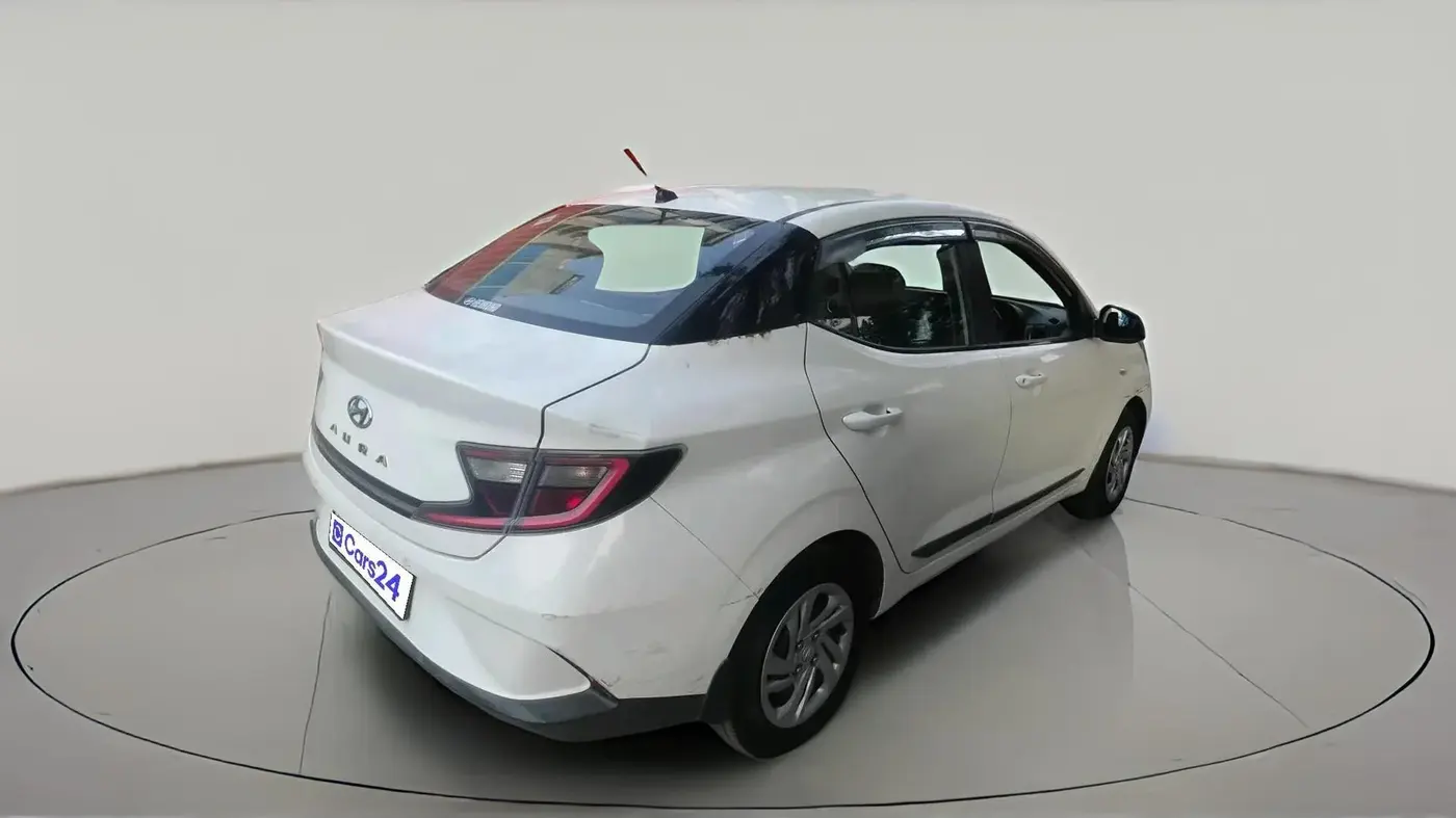 2022 Hyundai AURA S 1.2 CNG, CNG, Manual, 86,373 km, exterior