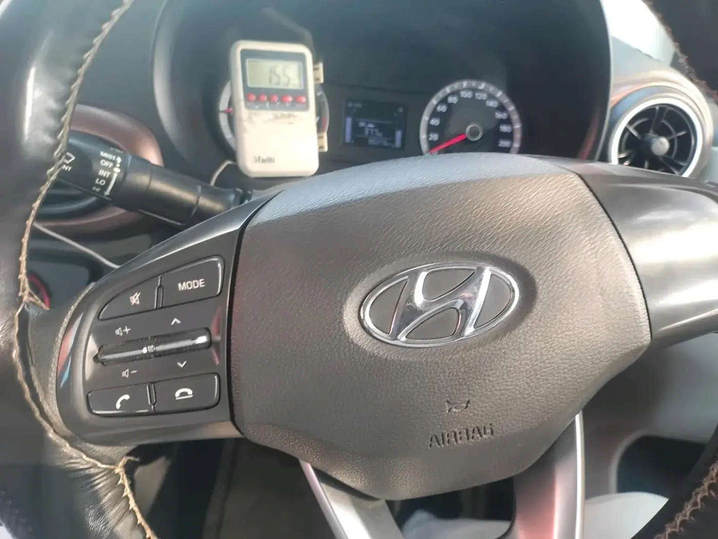 2022 Hyundai AURA S 1.2 CNG, CNG, Manual, 86,373 km, interior