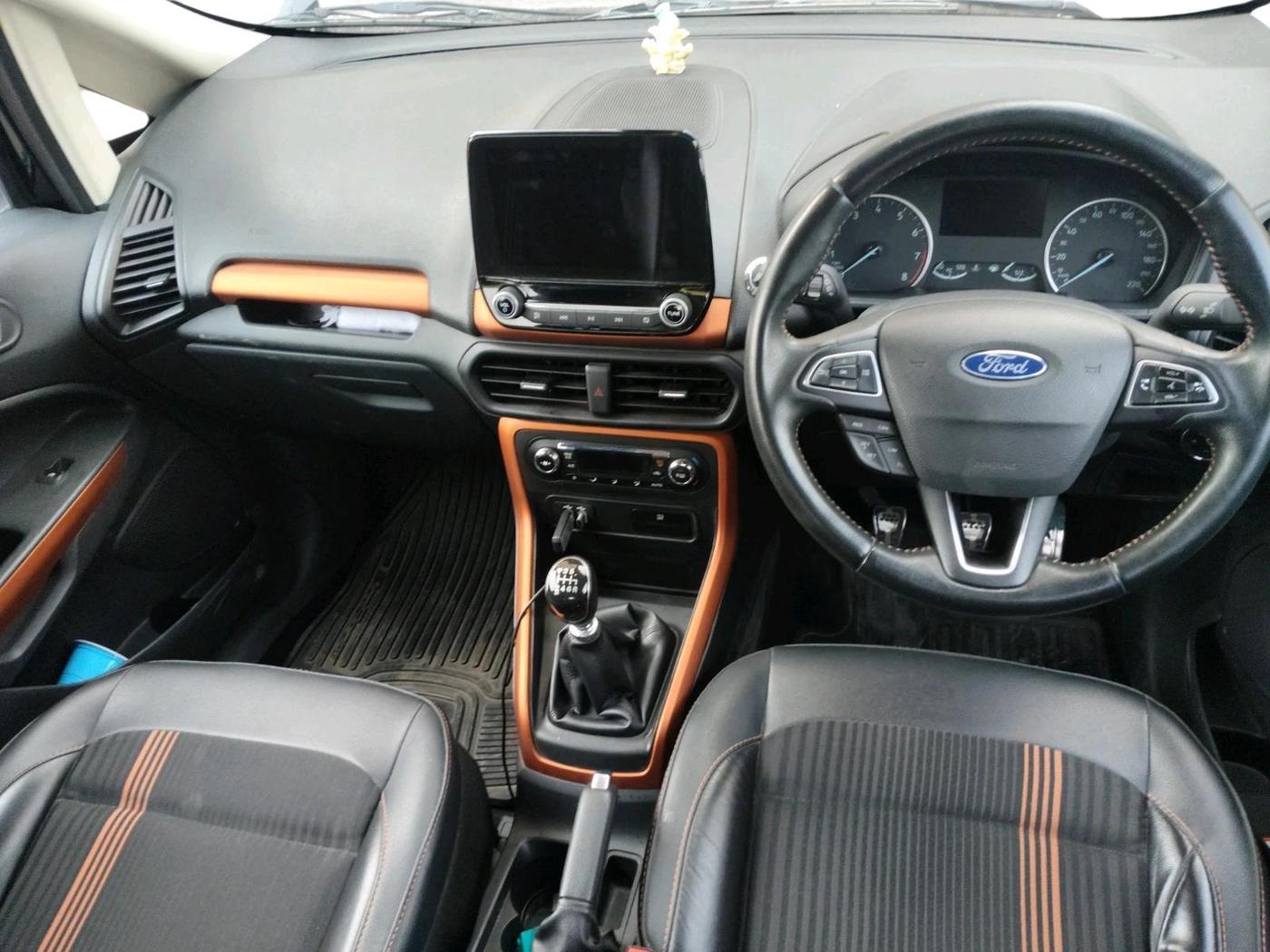 2019 Ford Ecosport TITANIUM 1.0L ECOBOOST SPORTS(SUNROOF), Petrol, Manual, 37,625 km, interior