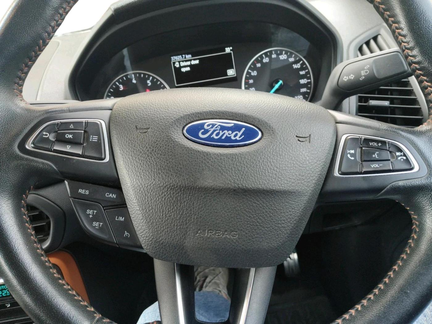2019 Ford Ecosport TITANIUM 1.0L ECOBOOST SPORTS(SUNROOF), Petrol, Manual, 37,625 km, interior