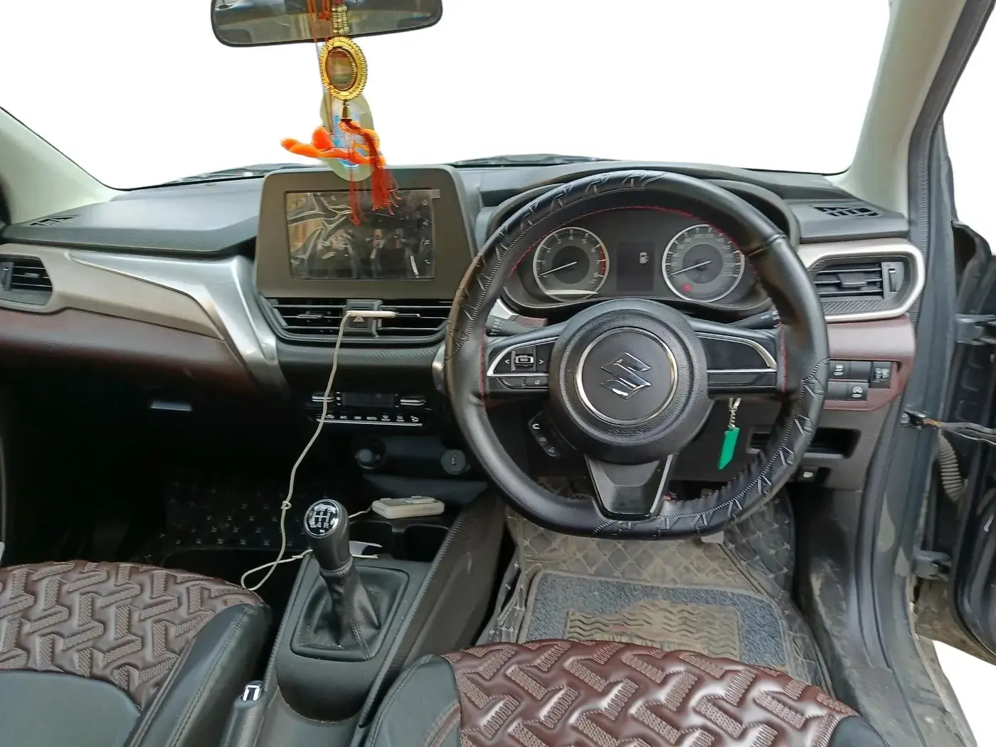 2023 Maruti FRONX DELTA PLUS 1.2MT, Petrol, Manual, 44,588 km, interior