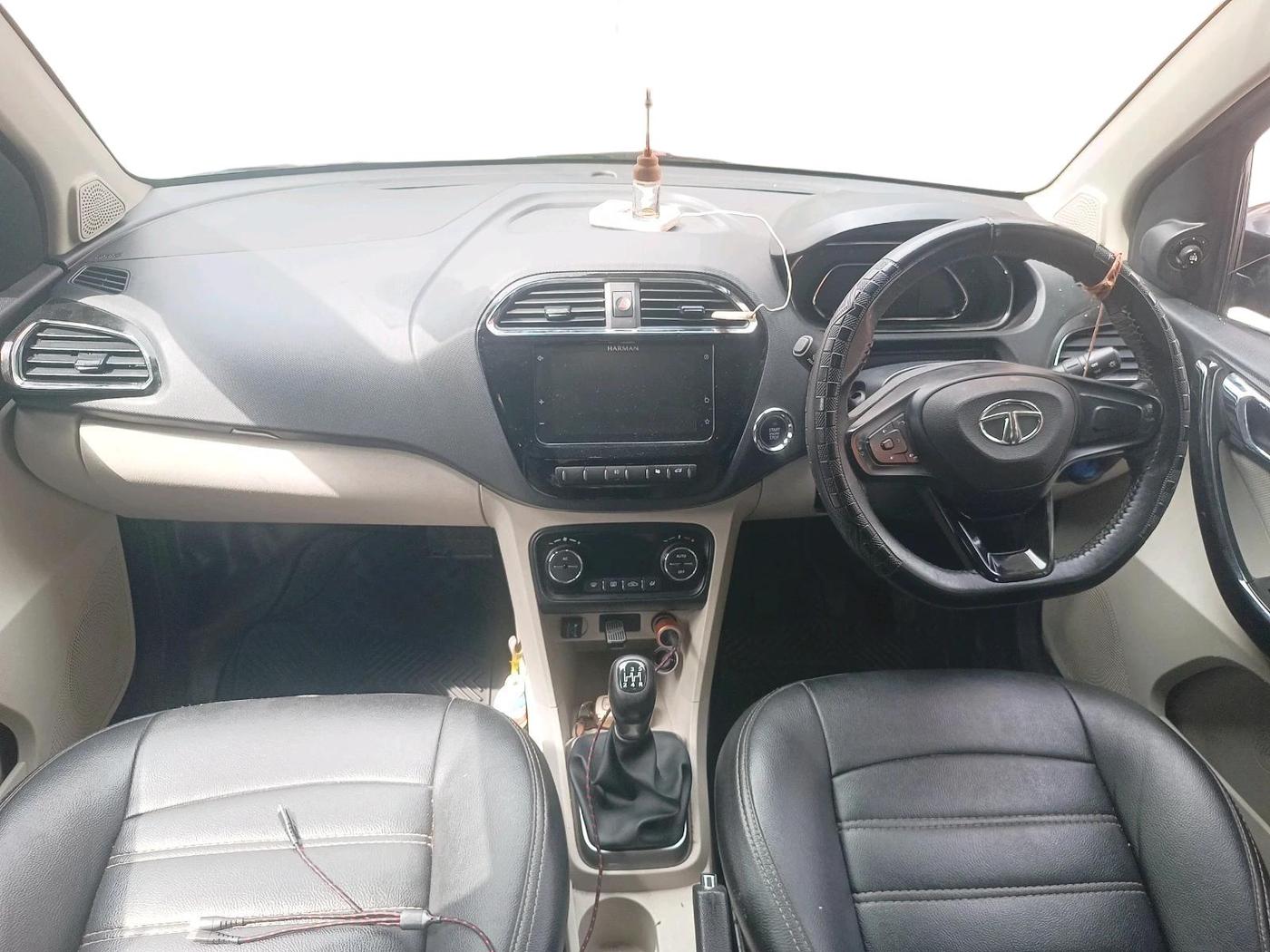 2022 Tata TIGOR XZ PLUS PETROL, CNG, Manual, 58,416 km, interior