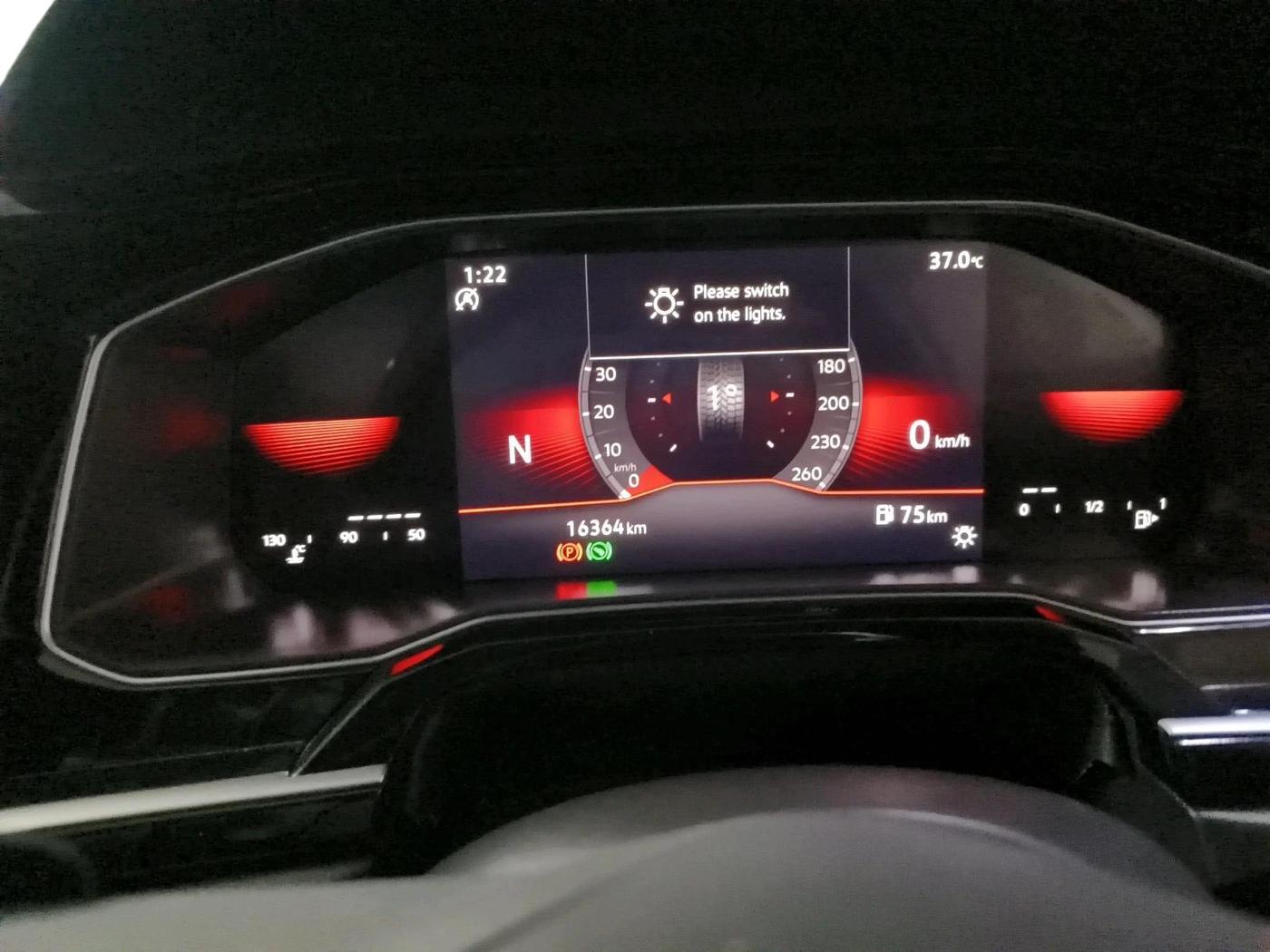 2025 Volkswagen VIRTUS  GT 1.5 TSI DSG , Petrol, Automatic, 16,364 km, interior