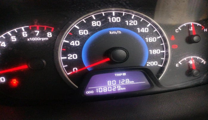 2017 Hyundai Grand i10 SPORTZ 1.2 KAPPA VTVT, Petrol, Manual, 1,08,029 km, interior