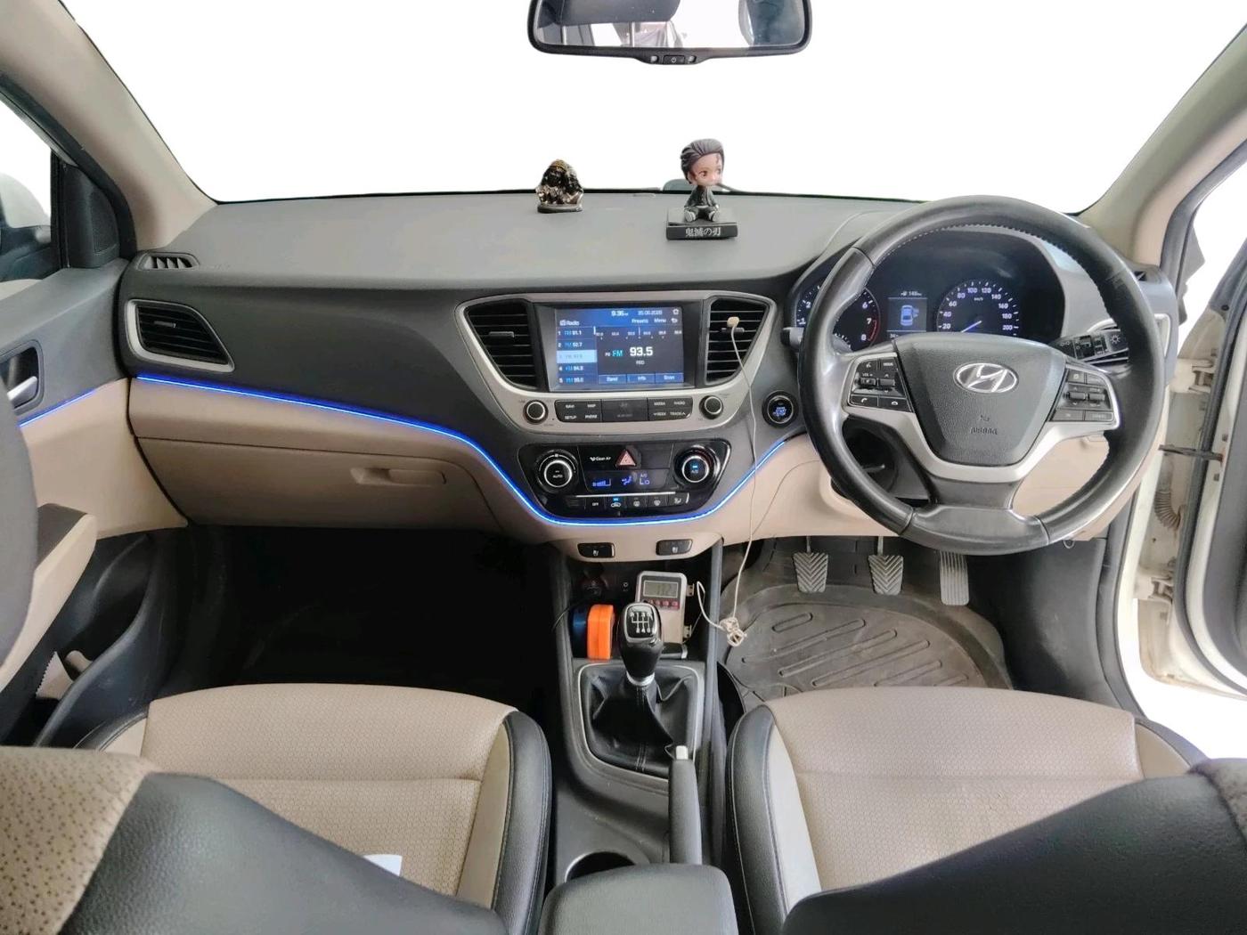 2019 Hyundai Verna 1.6 VTVT SX O, Petrol, Manual, 1,09,055 km, interior