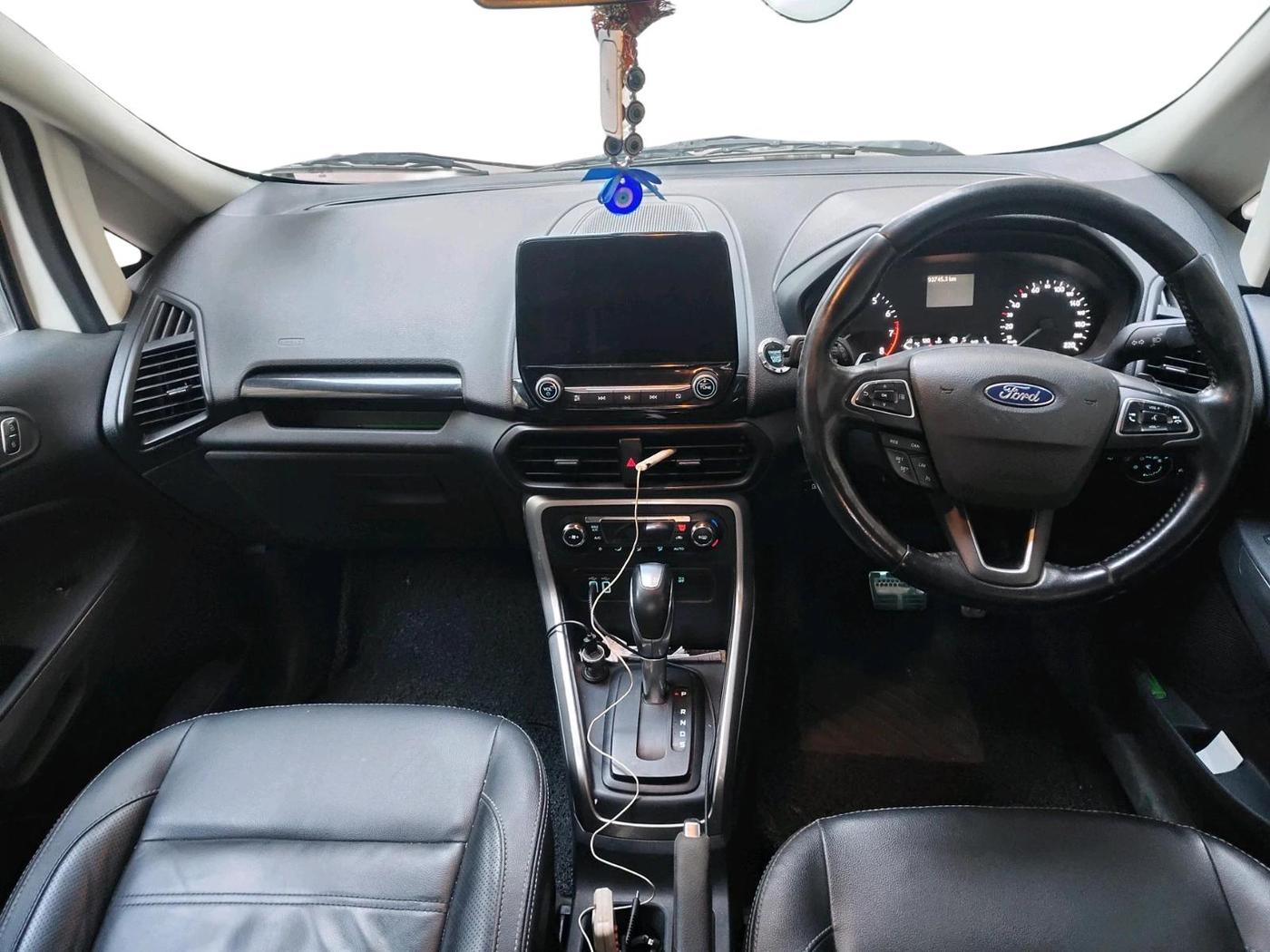 2018 Ford Ecosport TITANIUM + 1.5L PETROL AT, CNG, Automatic, 93,745 km, interior