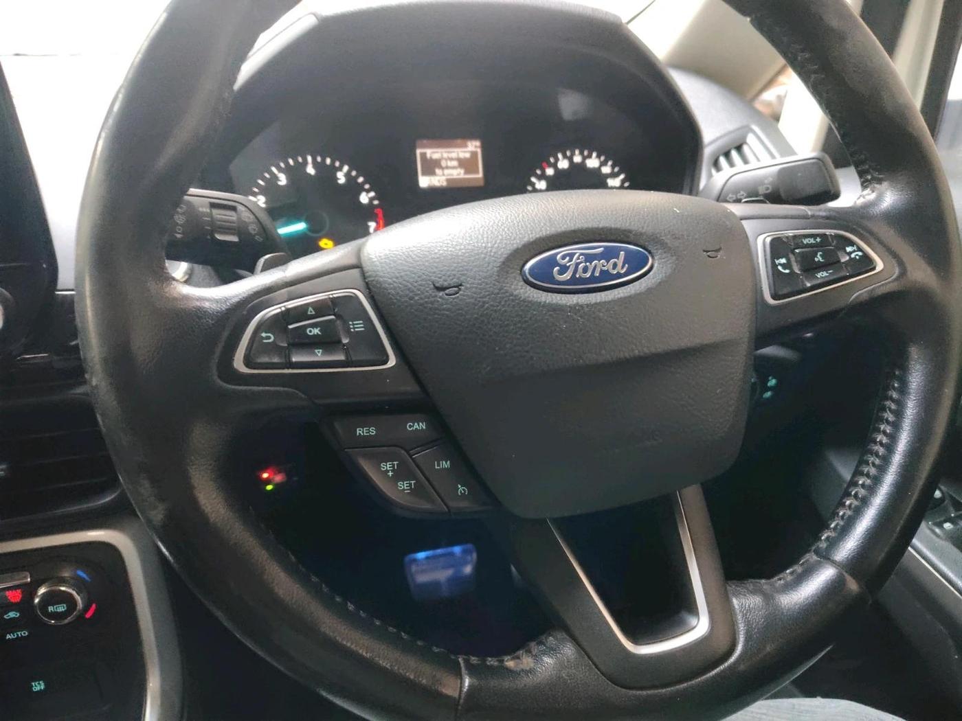 2018 Ford Ecosport TITANIUM + 1.5L PETROL AT, CNG, Automatic, 93,745 km, interior