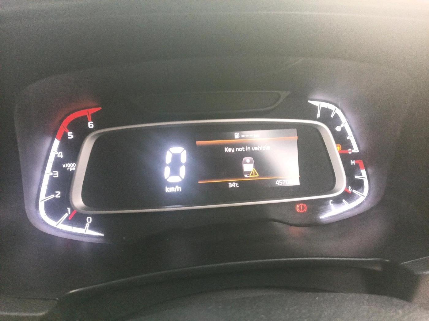 2022 KIA SONET HTX 1.5, Diesel, Manual, 45,706 km, interior