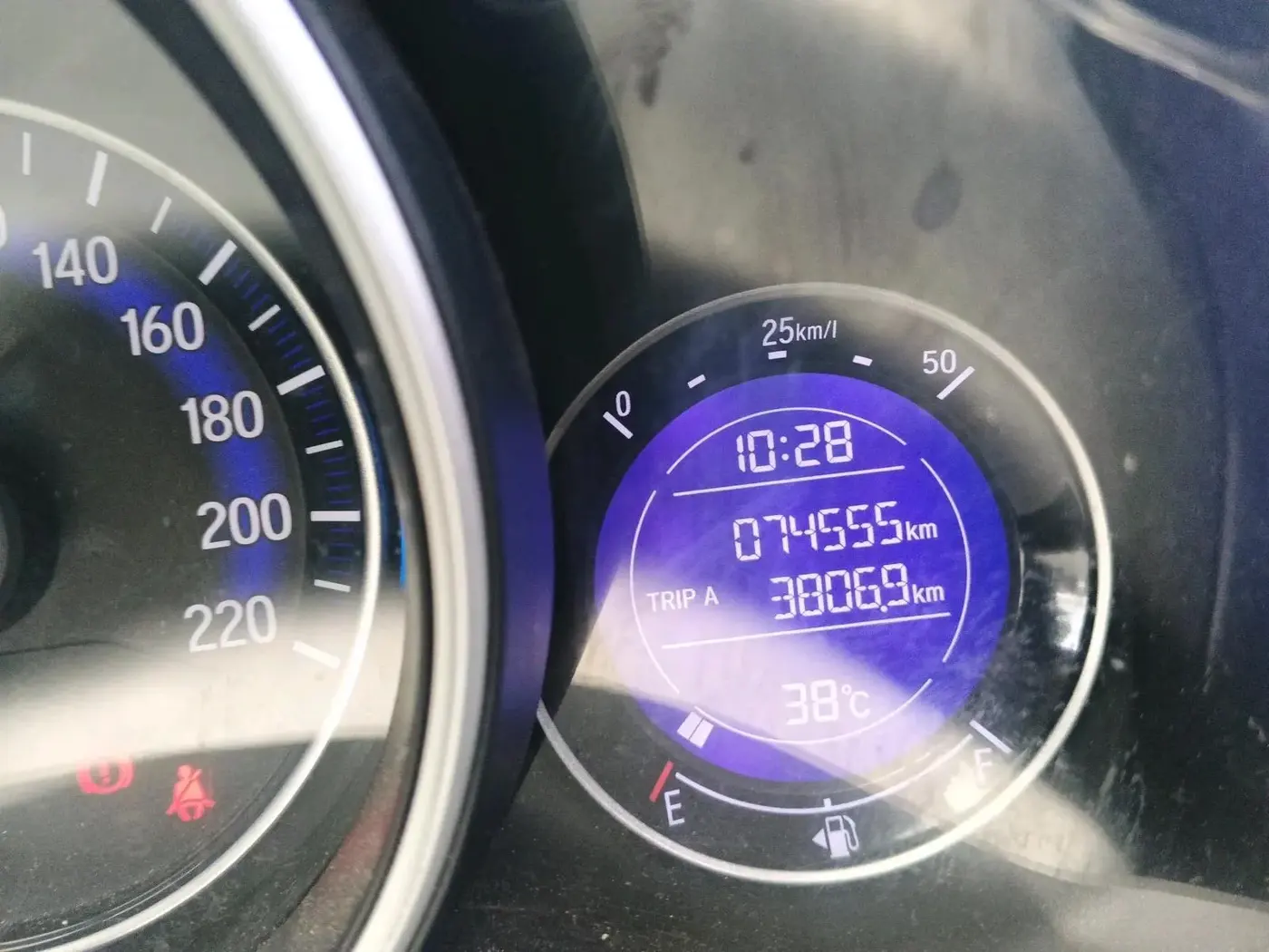 2018 Honda WR-V 1.2L I-VTEC VX MT, Petrol, Manual, 74,555 km, interior