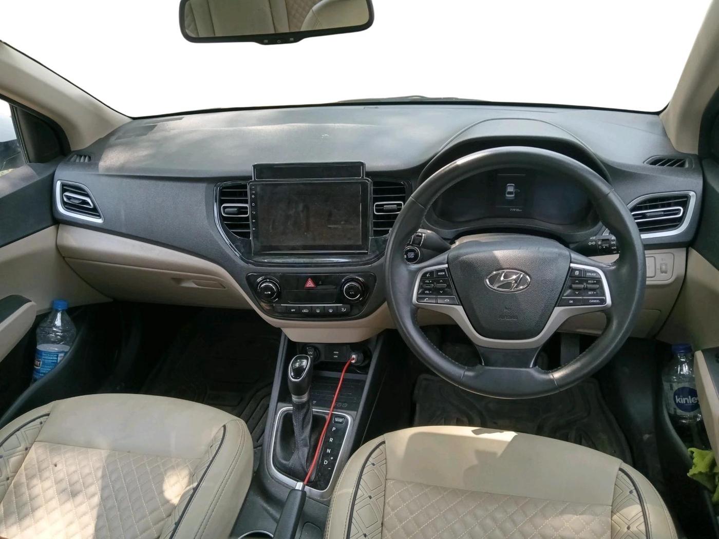 2020 Hyundai Verna SX 1.5 VTVT IVT, Petrol, Automatic, 71,910 km, interior