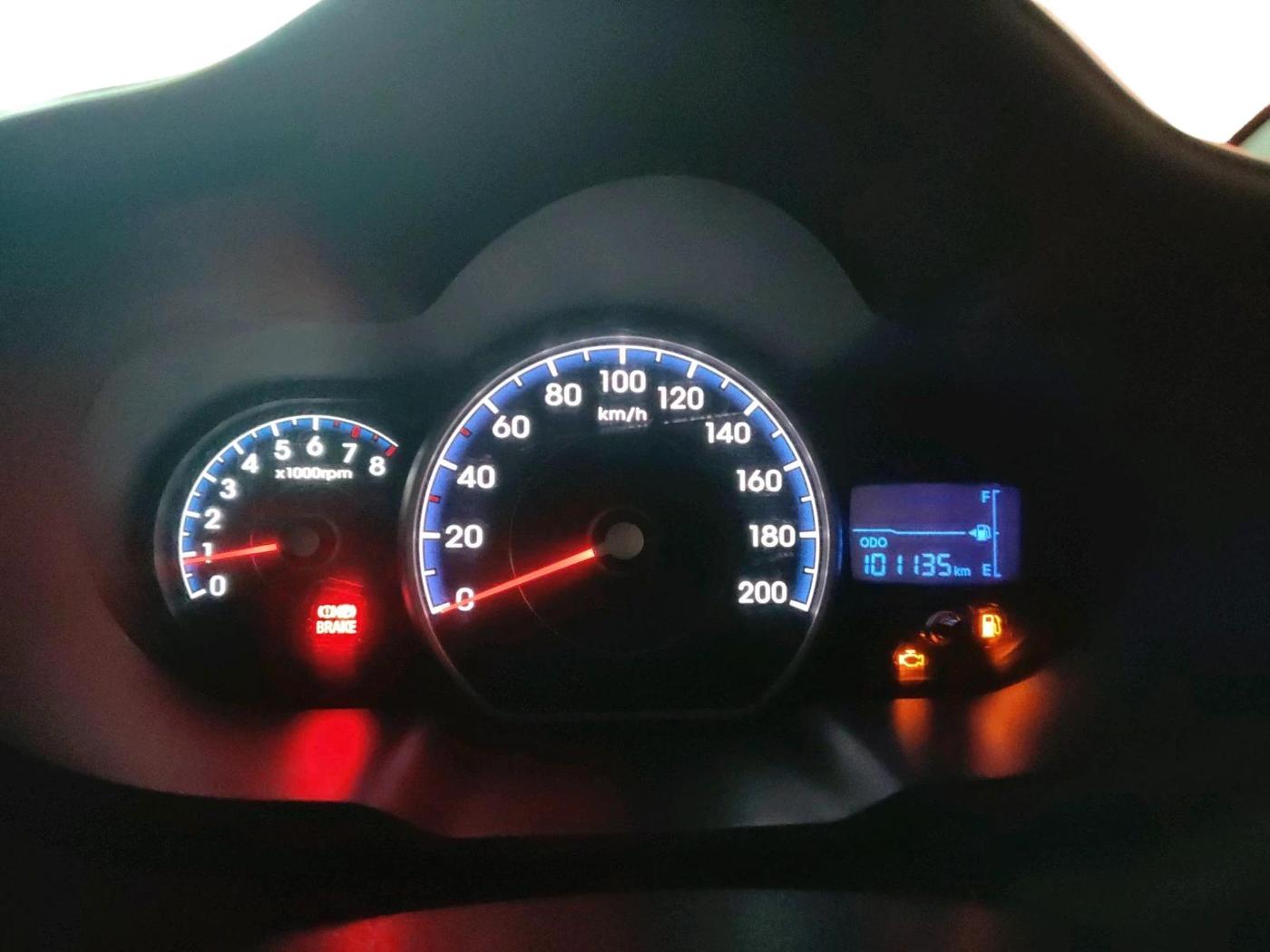 2011 Hyundai i10 MAGNA 1.2, CNG, Manual, 1,01,135 km, interior