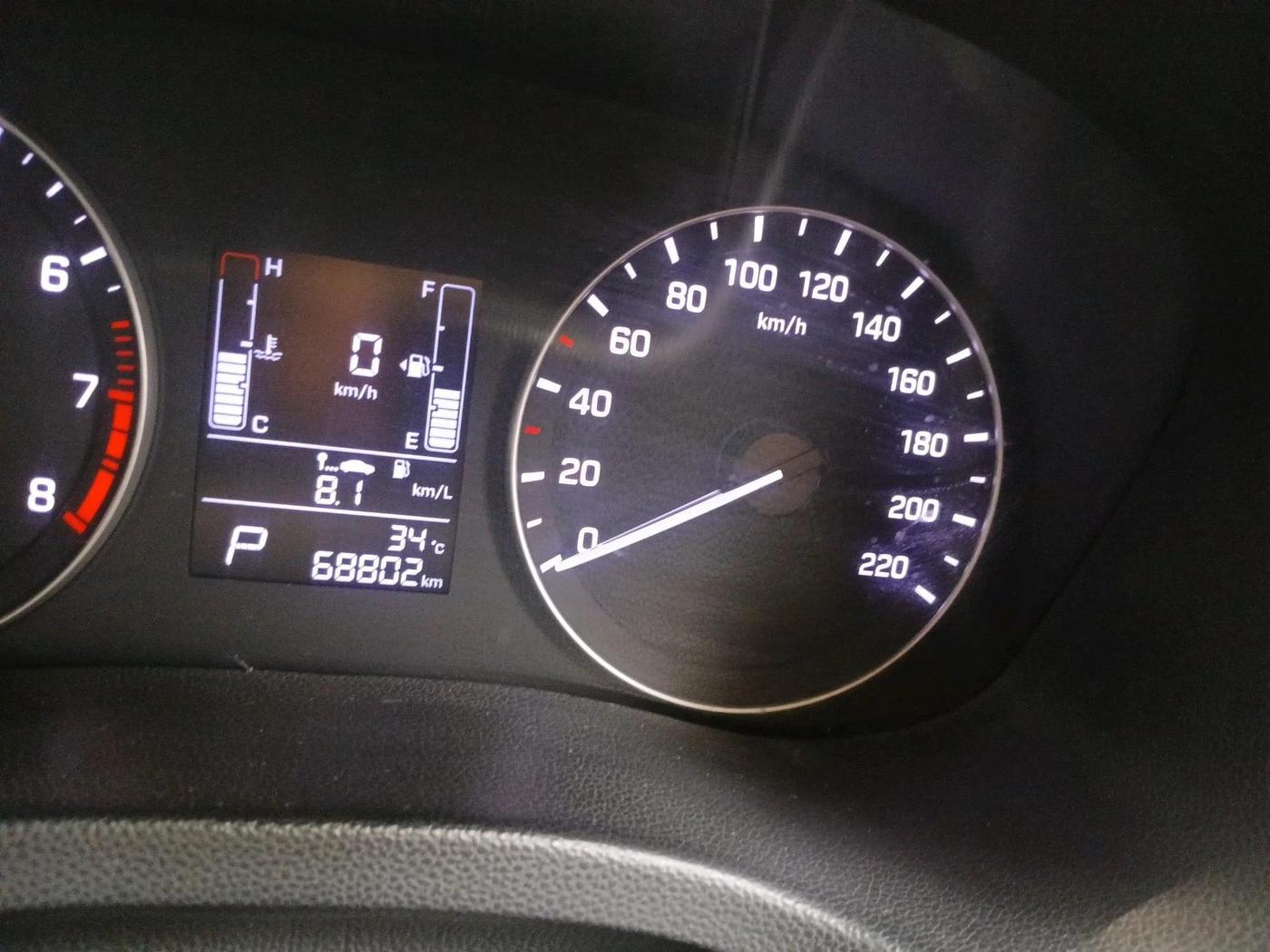 2019 Hyundai Creta SX AT 1.6 PETROL, Petrol, Automatic, 68,802 km, interior