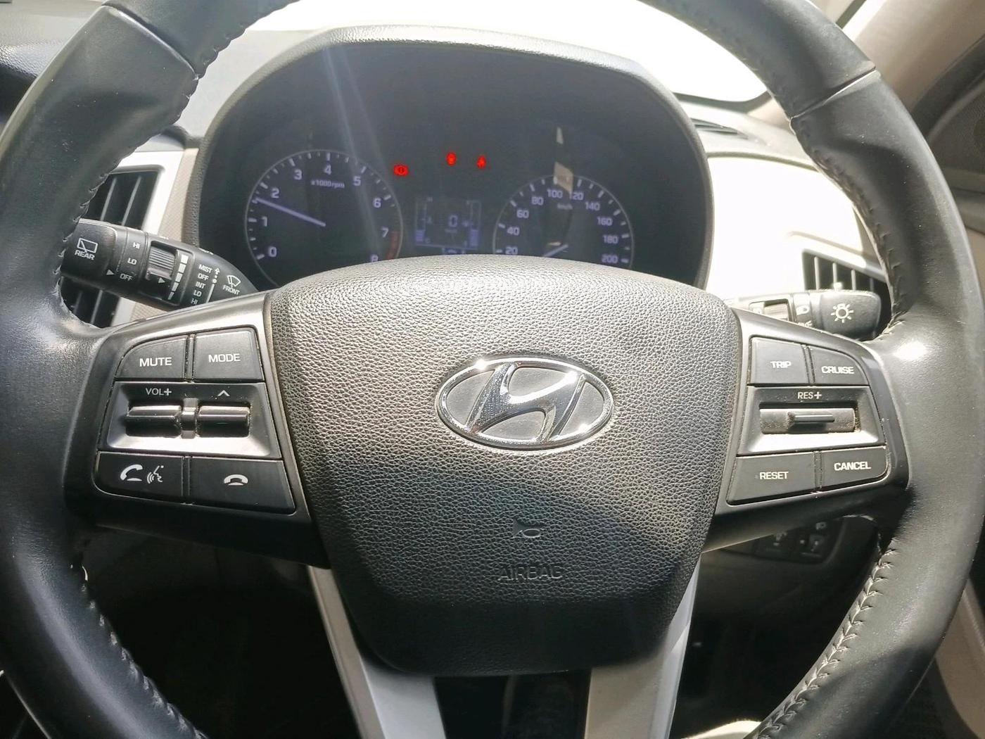 2019 Hyundai Creta SX AT 1.6 PETROL, Petrol, Automatic, 68,802 km, interior