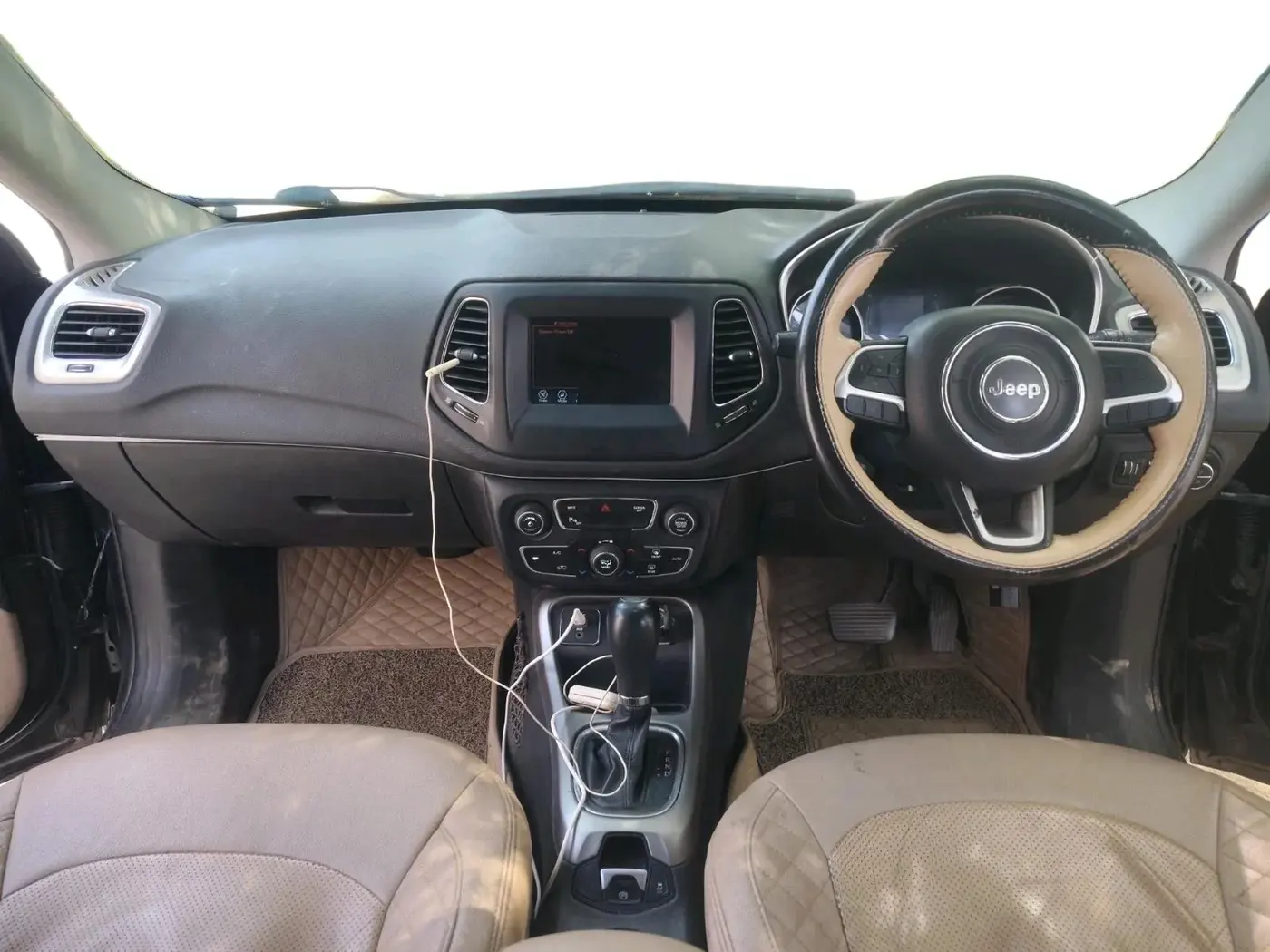 2019 Jeep Compass LONGITUDE (O) 1.4 PETROL AT, Petrol, Automatic, 52,222 km, interior