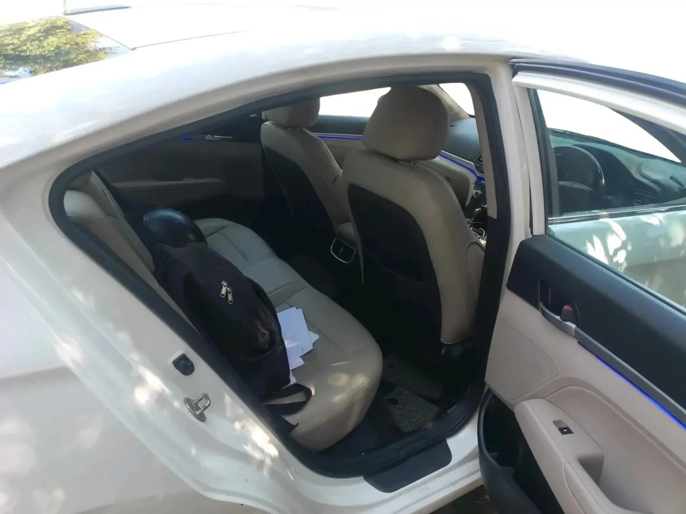 2020 Hyundai New Elantra 2.0 SX AT PETROL, Petrol, Automatic, 1,29,643 km, interior