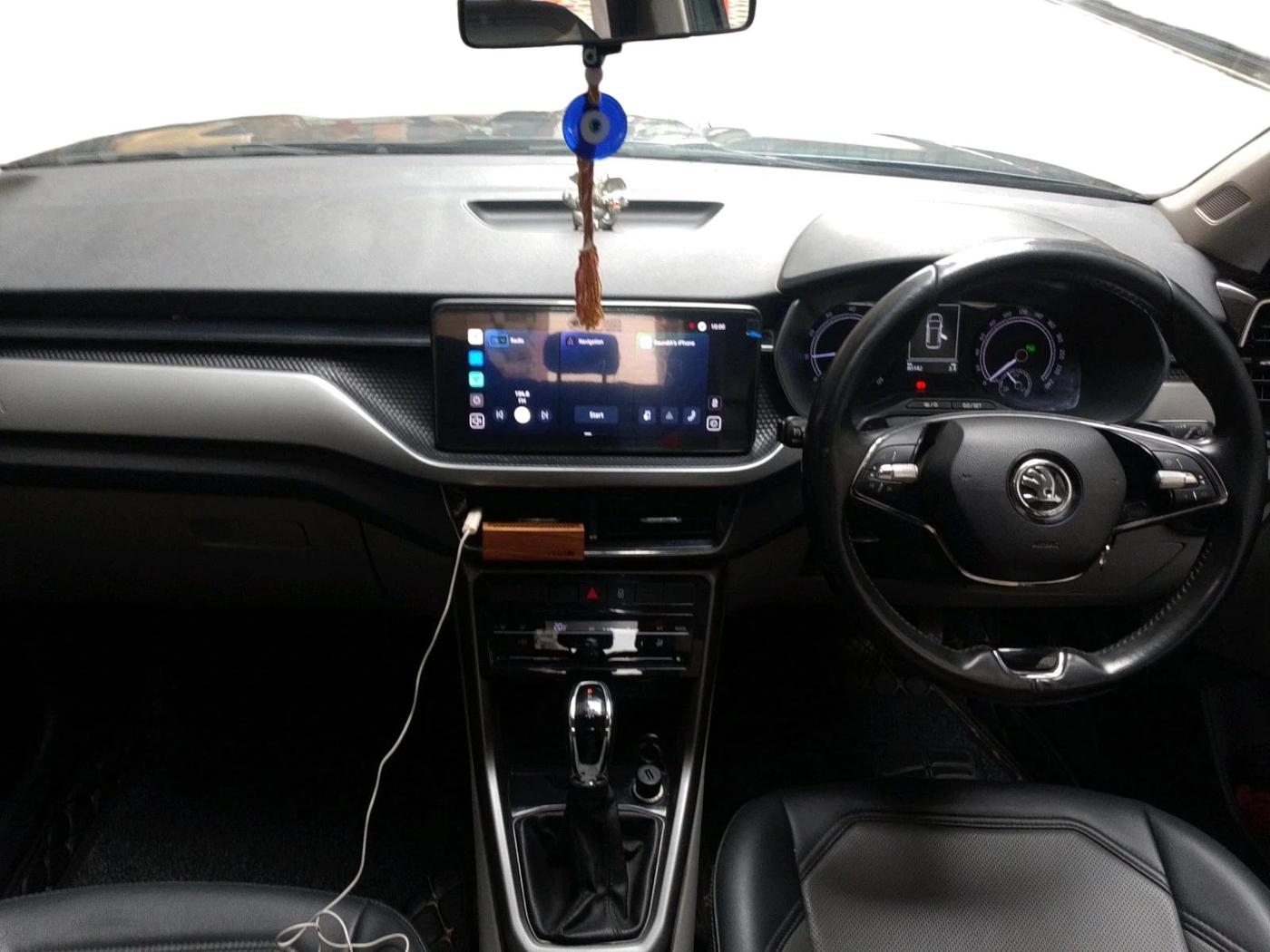 2021 Skoda KUSHAQ AMBITION 1.0L TSI AT, Petrol, Automatic, 80,142 km, interior