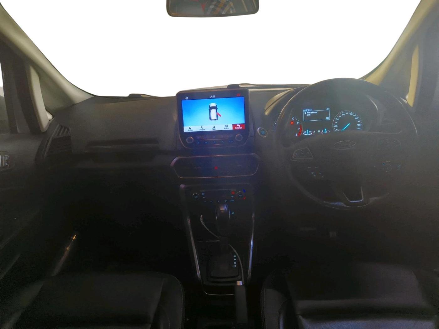 2019 Ford Ecosport TITANIUM + 1.5L PETROL AT, Petrol, Automatic, 61,167 km, interior
